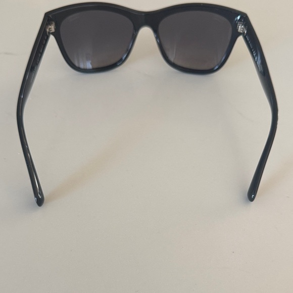 CHANEL CH5380 square women’s Black Sunglasses - Picture 4 of 9